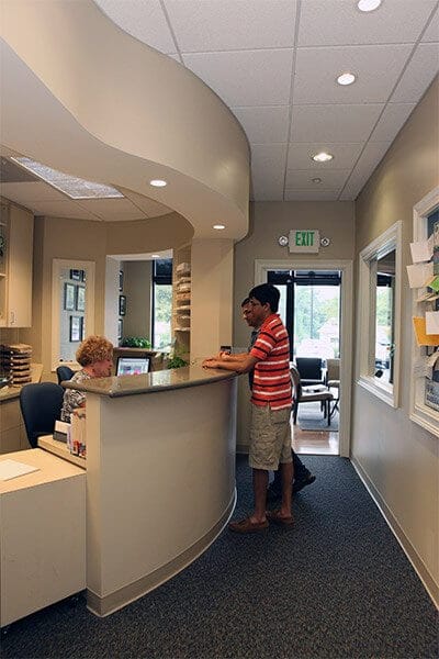 Orthodontics Office Reception Entry