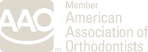 The logo for American Association of Orthodontists