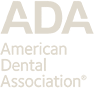 The logo for AMerican Dental Association